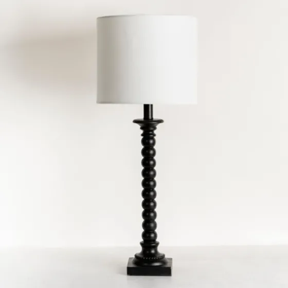 Black Modern Spindle Buffet Lamp-Kirkland's Home Sale