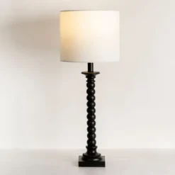Black Modern Spindle Buffet Lamp-Kirkland's Home Sale