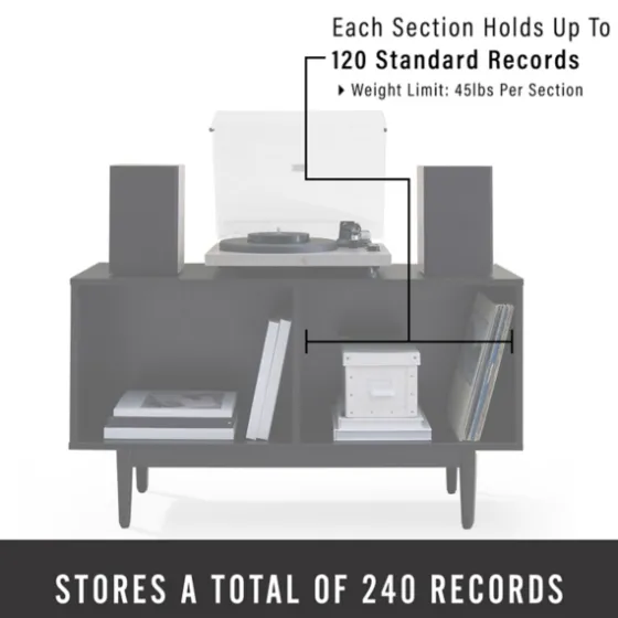 Black Modern Wood Console Table, 40 In.-Kirkland's Home Cheap