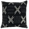 Black Mudcloth Cotton Throw Pillow-Kirkland's Home Discount