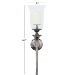 Black Nickel Bell Sconce-Kirkland's Home New