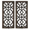 Black Ornate Laser Cut Sconces, Set Of 2-Kirkland's Home Discount
