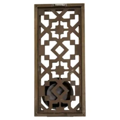 Black Ornate Laser Cut Sconces, Set Of 2-Kirkland's Home Discount