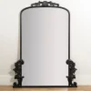 Black Ornate Scroll Bordeux Leaner Mirror-Kirkland's Home Cheap