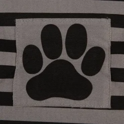 Black Paw Patch Stripe Rectangle Pet Basket-Kirkland's Home Flash Sale