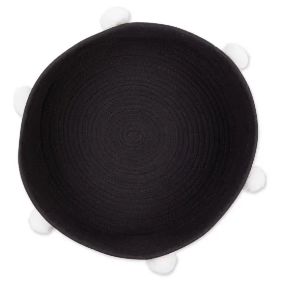 Black Pet Bin Pom Pom Storage Basket-Kirkland's Home Outlet
