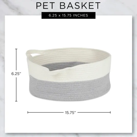Black Pet Bin Pom Pom Storage Basket-Kirkland's Home Outlet