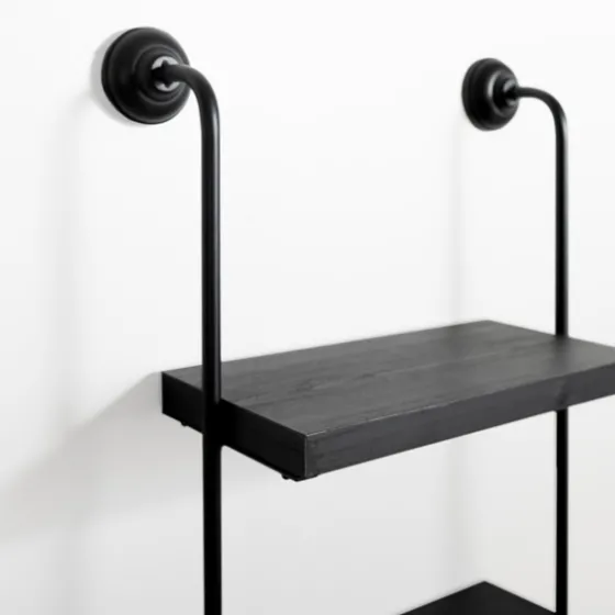 Black Pipe 3-Tier Wall Shelf-Kirkland's Home Discount