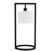 Black Rectangle Hanging Shade Table Lamp-Kirkland's Home Clearance