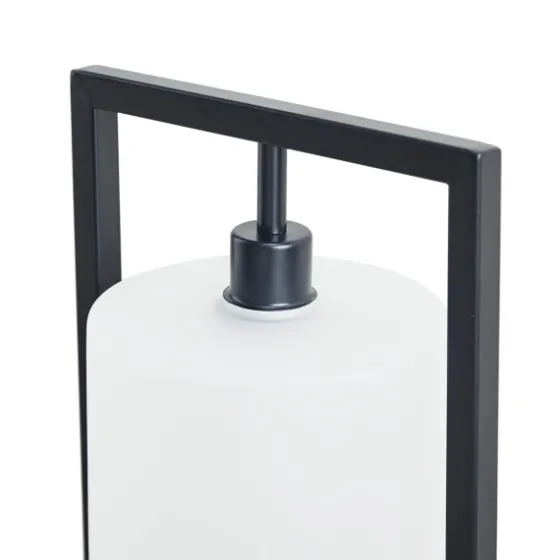 Black Rectangle Hanging Shade Table Lamp-Kirkland's Home Clearance