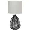 Black Rope Woven Table Lamp-Kirkland's Home Clearance