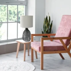 Black Rope Woven Table Lamp-Kirkland's Home Clearance