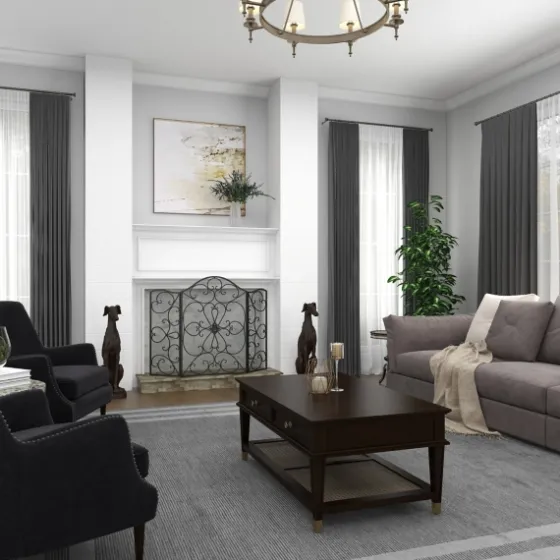 Black Scroll Work Metal Fireplace Screen-Kirkland's Home Hot