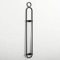 Black Singular Glass Wall Budvase-Kirkland's Home Store
