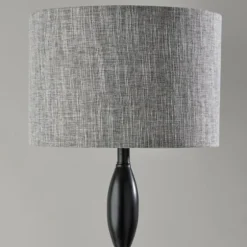 Black Slim Hourglass Floor Lamp-Kirkland's Home Fashion