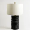 Black Stacked Textured Table Lamp-Kirkland's Home Hot