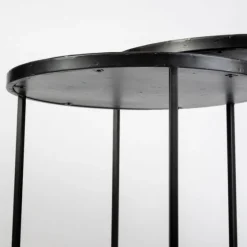 Black Starburst Nesting Accent Tables, Set Of 2-Kirkland's Home Best