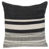Black Transitional Stripe Pillow-Kirkland's Home New