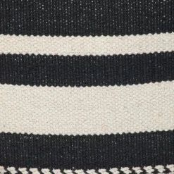 Black Transitional Stripe Pillow-Kirkland's Home New