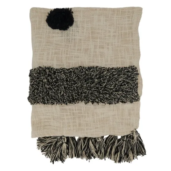 Black Tufted Dot Throw Blanket-Kirkland's Home Best Sale