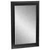 Black Two Step Beveled Frame Vanity Mirror-Kirkland's Home Fashion