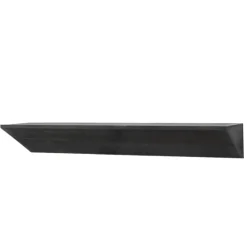 Black Wedge Wood Large Floating Shelf-Kirkland's Home New