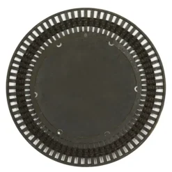 Black White Distressed Wood Rope Fiber Wall Mirror-Kirkland's Home Shop