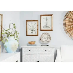 Black White Vintage Botanical Framed Art, Set Of 2-Kirkland's Home Fashion