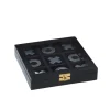 Black Wood And Aluminum Tic Tac Toe Game Set-Kirkland's Home Outlet