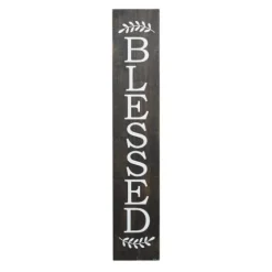 Black Wood Blessed Wall Plaque-Kirkland's Home Best Sale