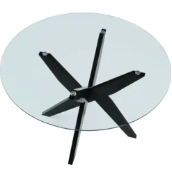 Black Wood Table And Gray Chair 5-Pc. Dining Set-Kirkland's Home Store