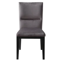 Black Wood Table And Gray Chair 5-Pc. Dining Set-Kirkland's Home Store