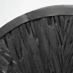 Black Wood Texture Wall Clock With Gold Hands-Kirkland's Home Flash Sale