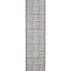 Blake Gray Cube Indoor/Outdoor Runner, 1X7-Kirkland's Home Sale