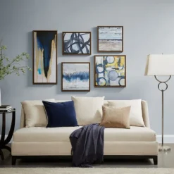 Bliss Multi-Sized Canvas Art Prints, Set Of 5-Kirkland's Home Shop