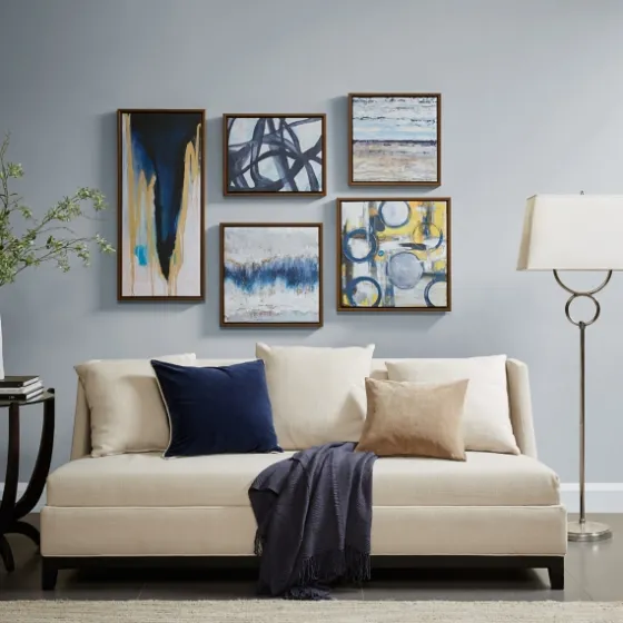 Bliss Multi-Sized Canvas Art Prints, Set Of 5-Kirkland's Home Shop