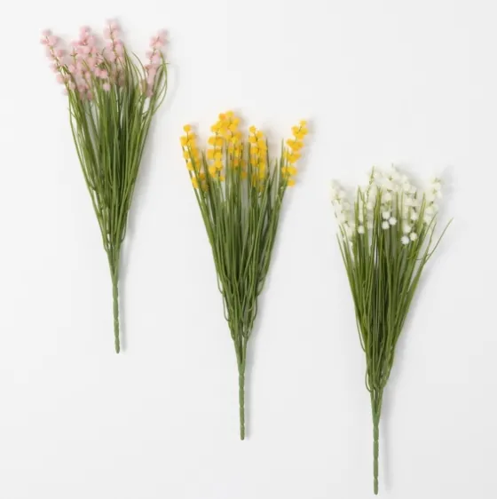 Blooming Floral Grass Bundles, Set Of 3-Kirkland's Home Hot