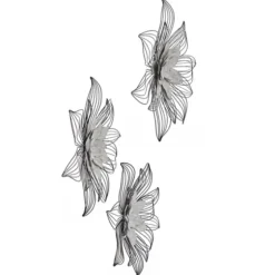 Blossom Metal Wall Plaques, Set Of 3-Kirkland's Home Cheap