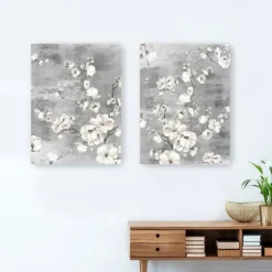Blossoming Giclee Canvas Art Prints, Set Of 2-Kirkland's Home Outlet