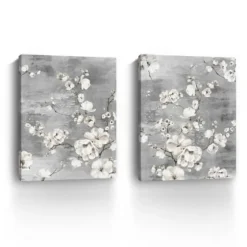 Blossoming Giclee Canvas Art Prints, Set Of 2-Kirkland's Home Outlet