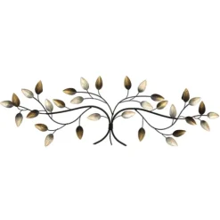 Blowing Leaves Over The Door Metal Wall Sculpture-Kirkland's Home Clearance