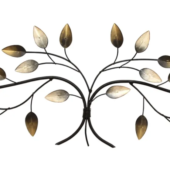 Blowing Leaves Over The Door Metal Wall Sculpture-Kirkland's Home Clearance