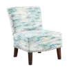 Blue Abstract Armless Accent Chair-Kirkland's Home Shop