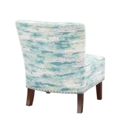 Blue Abstract Armless Accent Chair-Kirkland's Home Shop