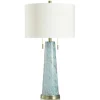 Blue And Gold Swirl Glass Table Lamp-Kirkland's Home Clearance
