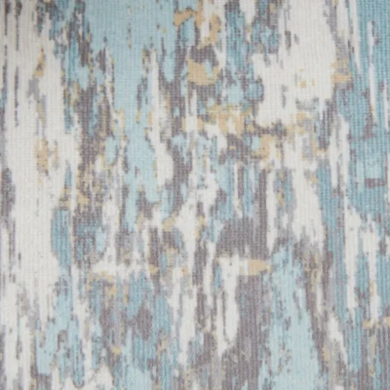 Blue And Gray Abstract Wingback Accent Chair-Kirkland's Home Hot