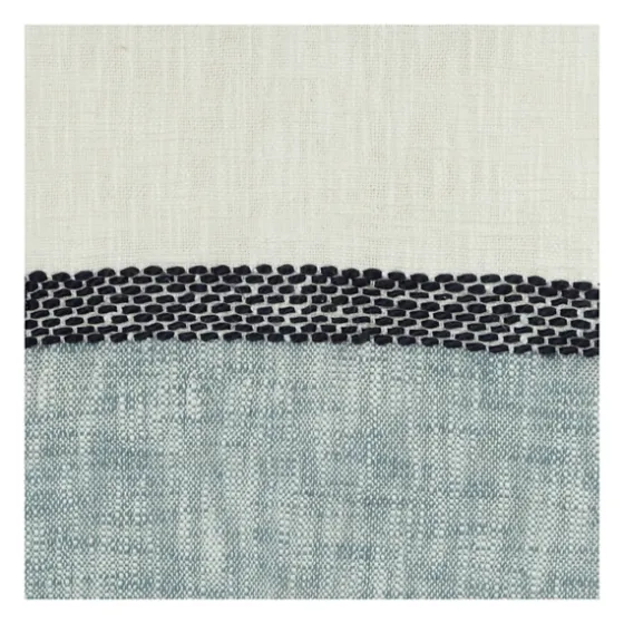 Blue And Ivory Colorblock Throw-Kirkland's Home Online
