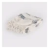 Blue And Ivory Woven Stripe Throw-Kirkland's Home Online