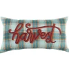 Blue And Orange Plaid Harvest Lumbar Pillow-Kirkland's Home Shop