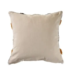 Blue And Orange Tufted Accent Pillow-Kirkland's Home Flash Sale